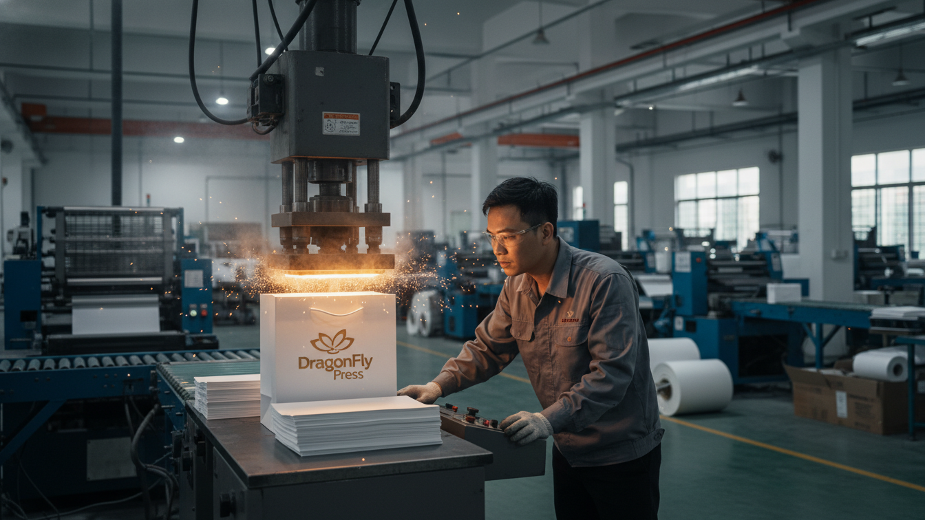 In Túi Giấy Ép Kim 2025: Nâng Tầm Thương Hiệu Đẳng Cấp - Minh họa 3