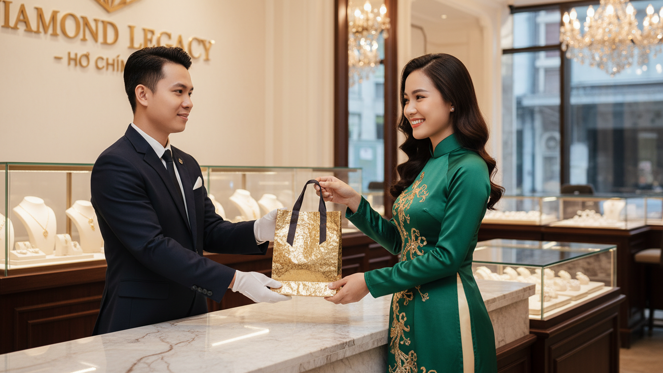 In Túi Giấy Ép Kim: Nâng Tầm Thương Hiệu Đẳng Cấp 2026 - Minh họa 2