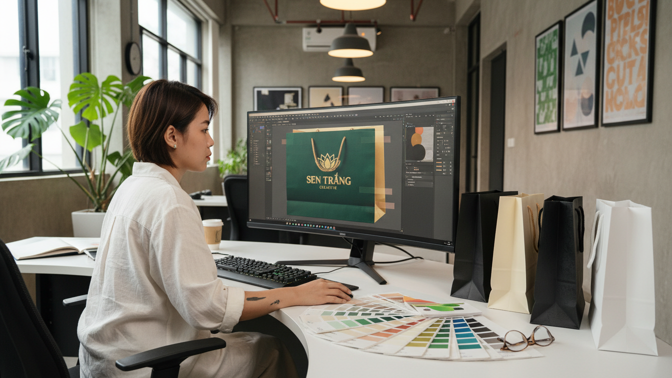 In Túi Giấy Ép Kim: Nâng Tầm Thương Hiệu, Chạm Tới Đẳng Cấp - Minh họa 4