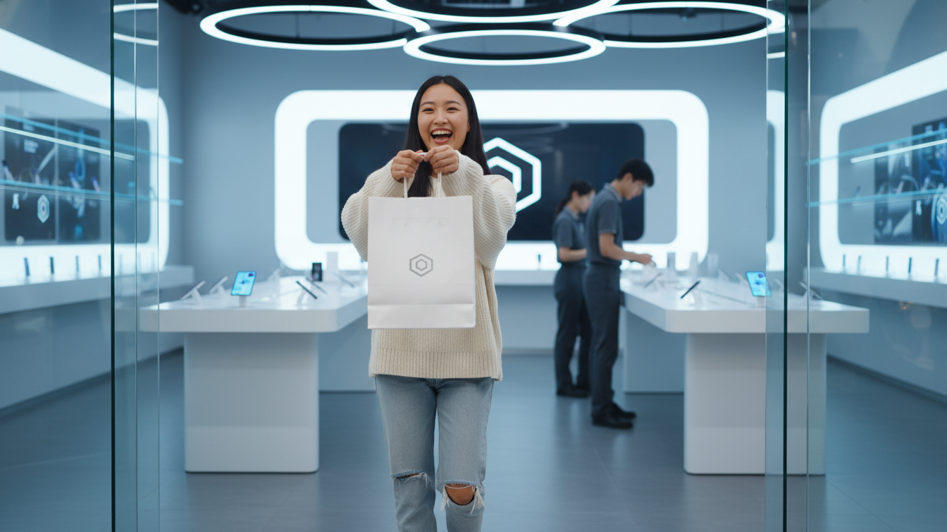 In Túi Giấy Đựng Điện Thoại: Nâng Tầm Thương Hiệu 2024 - Minh họa 1