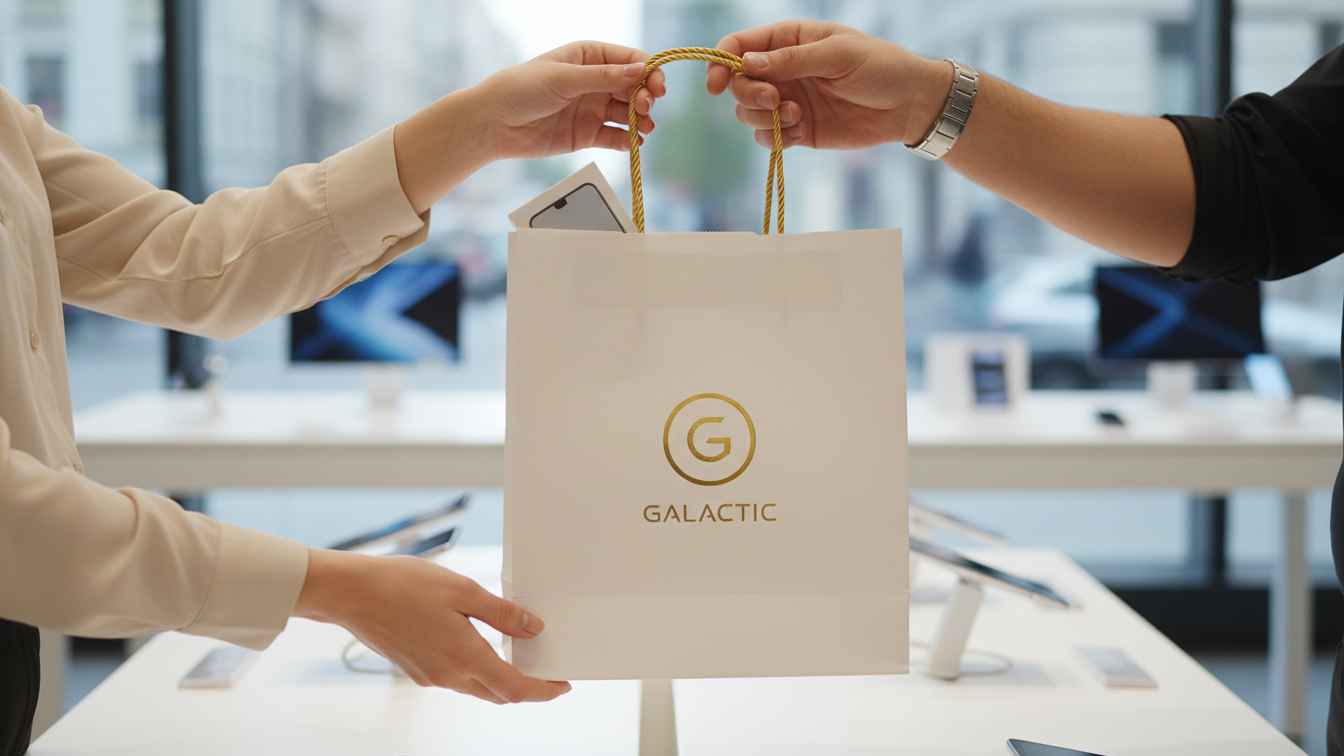 In Túi Giấy Đựng Điện Thoại: Nâng Tầm Thương Hiệu Tức Thì - Minh họa 1